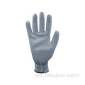 Guantes de trabajo anti -cortes recubiertos de Hespax 13G PU